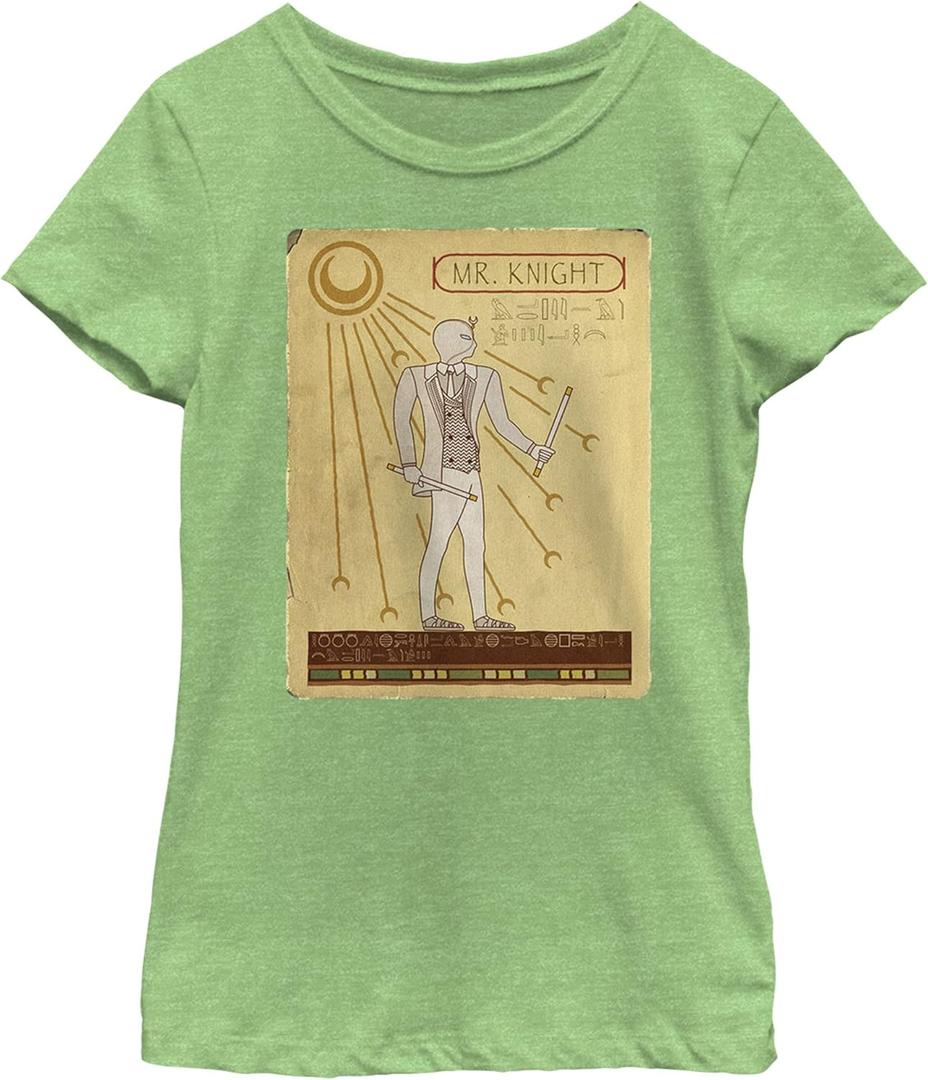 Marvel Girls Ancient Mr. Knight Card T-Shirt (S)