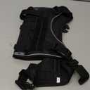 Tactical Dog Harness for Medium and Large Breeds, Air Dog Vest No Pull with Reflective Do Not Pet Patches, Breathable Dog Molle Vests for Training Walking Hunting Black, Large