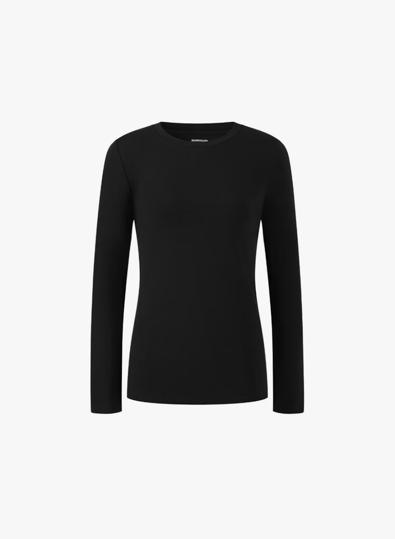 Women's Heavy-Duty 100% Merino Wool Base Layer Extreme Cold Thermal Long Sleeve for Extreme Cold, Size M