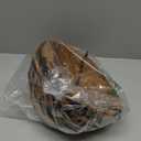 2 pack Metal Hanging Planter Basket with Coco Liner Chain Round Wire Plant Holder Flower Pots Hanger Garden Decoration Porch Decor Watering Hanging Baskets Indoor Outdoor (10in S Shape Black)