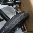 Economy Knee Scooter Steerable Knee Walker for Foot Injuries Compact Crutch Alternative with Dual Braking System (Black)