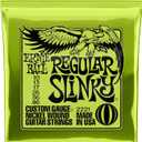 Ernie Ball Regular Slinky Nickel Wound Electric Guitar Strings, 10-46 Gauge (P02221)