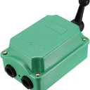 uxcell Drum Switch QS-30 3 Positon Forward/Off/Reverse Motor Control Plastic Shell 30A