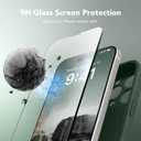 Magnetic for iPhone 15 Pro Case, Compatible with MagSafe, [Full Camera Protection][Screen Protector] Silicone Shockproof Protective Phone Case for iPhone 15 Pro 6.1", Alpine Green