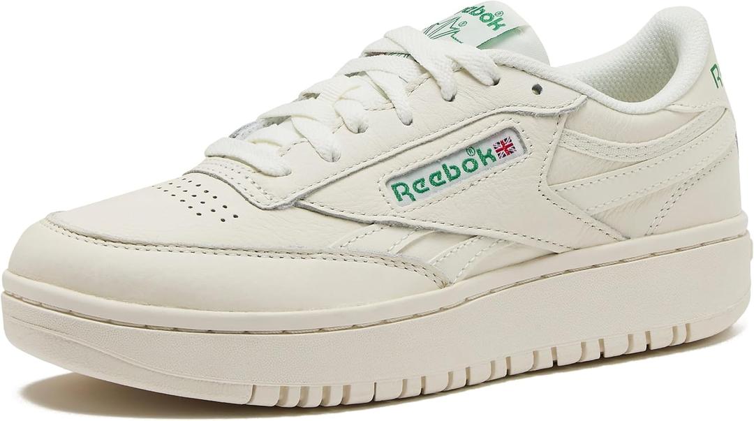 Reebok Womens Club C Double Revenge Platform Tennis Shoes for Women, Fashion Womens Sneakers USA 9