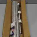 PHITRIC 6 FT Flag Pole Kit, Tangle Free Spinning Weather Resistant Rustproof Stainless Steel Flagpole Suitable for 3x5 Heavy Garden Flag 1" Dia Flag Pole for Outdoor or Outdoor Wall-Mounted Flagpole (SILVER)