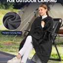 Outdoor Camping Blanket, Fleece Waterproof Stadium Blanket with Portable Bag, Lightweight for Cold Weather, Sports, Pet, Beach, Picnic, Stadium, Travel, Car, 79 * 54inch