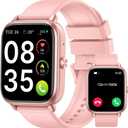 Smart Watch for Men Women (Answer/Make Calls), 1.83" HD Touchscreen Fitness Tracker, 480Hrs Playtime,112+ Sports Modes,Fitness & Sleep Tracker,Health,Fitness Watch for Android/iOS,IP68 Waterproof,Rose