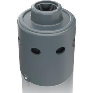 Float Valve for Water Tank Designed for Water Level Control, Auto Filling & Shut Off, Durable Nylon Resin Water Troughs Float Valve for Livestock Tank, Swimming Pool, Fish Pond etc Grey 1pc
