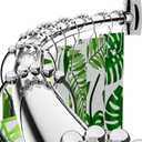 Bonpally Curved Shower Curtain Rod 40-72 Inches Adjustable, Aluminum Shower Rod Rustproof, Round shower curtain rod, Curved Shower Rods for Bathroom, Bathtub, Stall, Chrome