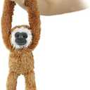 Stuffed Monkey Toys Hanging Stuffed Animal, Hooks and Stuffed Animals with Rings for Kids,Gifts for Boys and Girls Hanging 20inches(Brown)