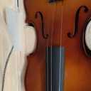 Kmise Violin 4/4 Full Set, High Density Ebony Violins, Glossy Acoustic Fiddle for Adults, Beginners, Students with Violin Case, Rosin, Strings, Bow, Shoulder Rest, Beginner's Guide (Ebony, 4/4)