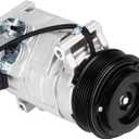 Air Conditioner AC Compressor With Clutch 3.6 3.6l for GMC ACadia 2007-2012, for Buick Enclave 2008-2012, for Chevy Traverse 09 10 11 12, for Saturn Outlook 2007 2008 2009 2010 3.6