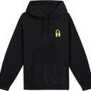 Unisex-Adult Standard Classic Fit Hoodie (Large, Black)