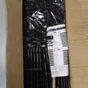 VTRIN 10 Tier Shoe Rack Tall Large Capacity 50 Pair Wide Shoe Organizer with Two Hooks Sturdy Metal Shoe Shelf for Entryway, Closet, Bedroom (Black)