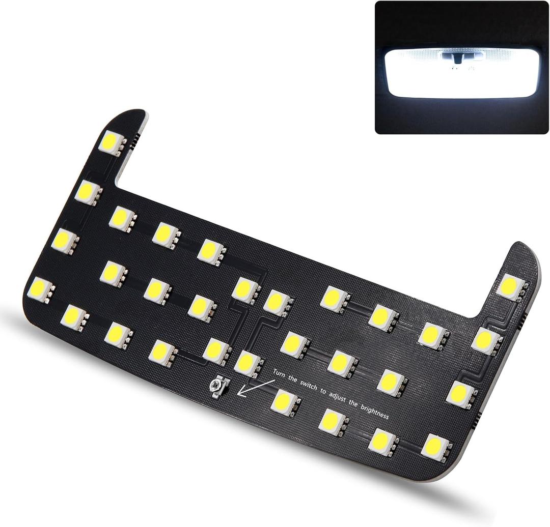 LED Light,Interior Dome Lighting Upgraded Accessory,6000K Pure White Light,Brightness Can Adjust,For Toyota Tacoma(3rd Gen,2016-2023),FJ Cruiser,4Runner,Rav4,Camry,Corolla,Highlander,Prius