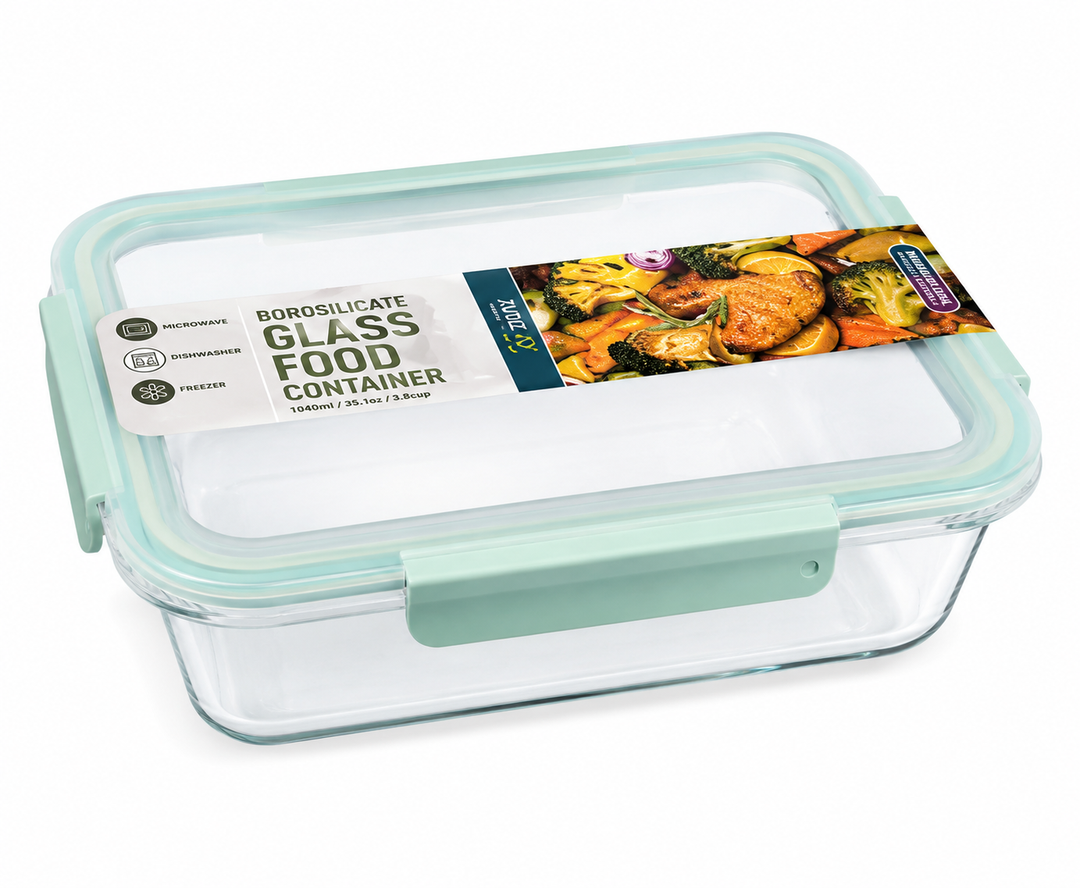 Deep Glass Baking Dish Color green 4.7L (9x13in)