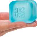 Schylling Needoh Nice Cube Sensory Toy with a Super Solid Squish - Always Returns to its Square Shape -  3 Pack