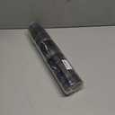 Tinideya Black Welcome Coir Doormat Outdoor Cute Welcome Floor Mats Non-Slip Entrance Door Rugs for Front Door Porch Party Outdoor Entryway Decor, 17 x 30 Inch