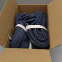 Manduka Yoga Cotton Blanket - Yoga Prop and Accessory, Roll, Fold, Stack to Support, Made of Cotton, 68 inch (172cm), Thunder Grey