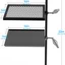 Stanbroil Swivel Campfire Grill Grate & Griddle for Fire Pit Cooking
Grill Grate & Griddle Combo, In-Ground Mount, Rotates Away from Fire, Open Fire Cooking
