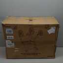 Rollator Walker with Seat, Tall Walkers for Seniors, 12" Big Rubber Wheels All Terrain Rollator Walker with Backrest, Built-in Cable, Foldable and Dual Adjustable Height for 5.3-7ft, Blue