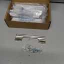 KNOKLOCK 10 Pack 3.75 Inch(96mm) Kitchen Cabinet Handles Brushed Satin Nickel Cabinet Pulls Kitchen Cabinet Hardware Drawer Pulls for Cupboard Wardrobe