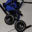 Dog Wheelchair for Back Legs, Adjustable Height/Length/Width, Sturdy Wheelchair with All-Terrain Shock-Absorbing Wheels, Mobility Support for Injured or Disabled Small & Medium Dogs & Cats (blue)