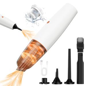 MARLALL Car Vacuum Portable Cordless Mini Handheld Vacuum Cleaner, Rechargeable Dust Buster, 20000PA Strong Suction/Air Blower Small Vacuum Cleaner Hand Held for Car Home Office Keyboard Cleaning