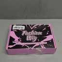 AISI HAIR Black Wig for Women, Long Wavy Lace Hairline Middle Part Synthetic Heat Resistant Wig for Daily Party-26 Inch