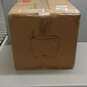 Dexceder 15x14 Self Watering Planter with Wheels Indoor Outdoor, Inner Pot Design, Thickened Large Floor Standing Flower Plant Pot with Water Level Indicator (White Matte)