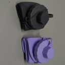 Silicone Collapsible Water Bottles,Lightweight Reusable Leakproof For Traveling Camping Hiking Cycling Sports Outdoor,Foldable Portable Travel Water Bottle 600ML Dark Grey And Purple 2Pack.