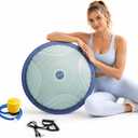 EaseUp Balance Ball Trainer 23inch with Bands & Pump for HIIT Yoga