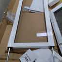 PetSafe Sliding Glass Pet Door - No-Cut DIY Install Doggy Door for Renters - Aluminum Frame - Adjustable Height 91 7/16" to 96" - Ideal for Medium Dogs Up to 40 lb - White