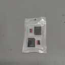 2 Pack Micro Memory Card 64 GB with Adapter, C10/U3/UHS-I/A1, TransFlash Card, TF Card for Camera, Smartphone, Tablet, Drone (Red 64GB *2)