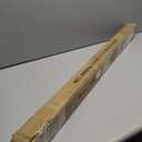 Antique Bronze Double Curtain Rods, Double Drapery Rod 36-72 Inch, Double Curtain Rods with Cap Finials, Adjustable 1 Inch Front and 5/8 Inch Back Dual Curtain Rod, Antique Bronze Double Window Rods