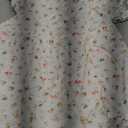 pureborn Baby Toddler Girl Woven Dress Short Sleeve Cotton Playwear Dresses 0-5T (2-3T, Cream Pink Blooms-b)