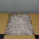 48 Pack 9 oz Stemless Plastic Champagne Flutes, Clear Disposable Champagne Toasting Glasses, Shatterproof and BPA-Free Drinkware for Party & Graduation & Wedding