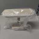 Resilient Velvet Watch Display Stand, T-Shape Jewelry Holder For Bracelet Necklace, Jewellery Store Retail Countertop Display Rack (Beige, Semi-Flat)