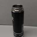 Hydro Flask Water Bottle - Insulated Stainless Steel - Wide Straw Lid, Non Spill, Leakproof in 24 Oz Cascade Blue (Black)