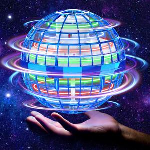 Flying Orb Ball Toys 2025, Cosmic Fly Ball Globe Boomerang,Galaxy Hover Balls Hand Drone Orbit Fidget Spinner, Cool Toy Gifts for 6 7 8 9 10+ Year Old Boys Girls Outdoor Toys (Blue)