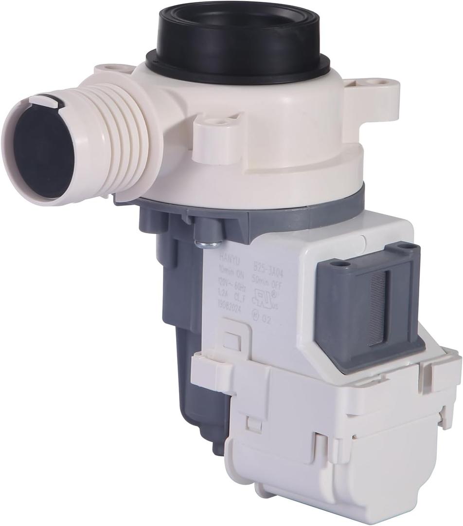 2025 Upgrade W11399437 W11259498 Washer Drain Pump OEM Parts 120V 60Hz 1.2A Compatible with Whirlpool Maytag Kenmore Replacement 4961028 AP6974144 PS12731241 10minON 50minOFF 2025 Upgrade W11399437 W11259498 Washer Drain Pump OEM Parts 120V 60Hz 1.2A Compatible with Whirlpool Maytag Kenmore Replacement 4961028 AP6974144 PS12731241 10minON 50minOFF
