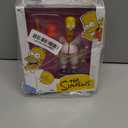 The Simpsons 5" Action Figure Baseball Homer with Bat and Removable Helmet Accessories Collectible Figure from Jakks Pacific's Wave #3 Officially Licensed