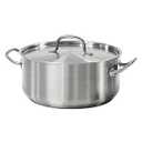 Tramontina Pro-Line Stainless Steel 9-Quart Dutch Oven Pot with Lid, NSF-Certified