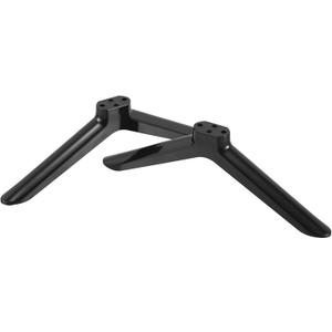 TV Stand Legs for 40Inch TVs | 2PCS Replacement TV Feet with Screws | Easy Install Plastic Mounting Brackets, Black Tabletop Base Stand