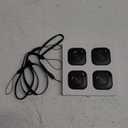 Air Tracker Tag 4 Pack: Bluetooth Item Finder with Apple Find My APP (iOS Only), Item Locator for Keys Finder, Luggage Tracker, Bags Wallets Pets Tracking, IP67 Waterproof Smart Tag