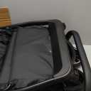 Accombe Baby Stroller, 2 in 1 Newborn Stroller Convertible Bassinet for Infant Toddler Pram with Footmuff (Black)