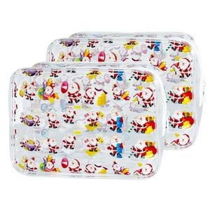 TotePrint 4 pcs Clear Cosmetic Bags, TSA Approved Travel Toiletry Bags, Waterproof Clear Makeup Bags with Zipper, Pattern: Cartoon, Size: 7.08x2.36x4.7 inches, 2 Count, For Youth Girls TotePrint 4 pcs Clear Cosmetic Bags, TSA Approved Travel Toiletry Bags, Waterproof Clear Makeup Bags with Zipper, Pattern: Cartoon, Size: 7.08x2.36x4.7 inches, 2 Count, For Youth Girls