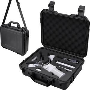 RS 4 Mini Hard Case, Waterproof Storage Travel Case for DJI RS 4 Mini Creator Combo Gimbal Lightweight Stabilizer & Accessories