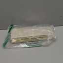 DIMJ Drawer Organizers Clothes, Set of 4 Dresser Organizer Bins, Fabric Closet Organizers and Storage, Shallow Drawer Dividers for Nursery, Clothing, Baby Clothes, Socks, Underwears, Tie (Beige)